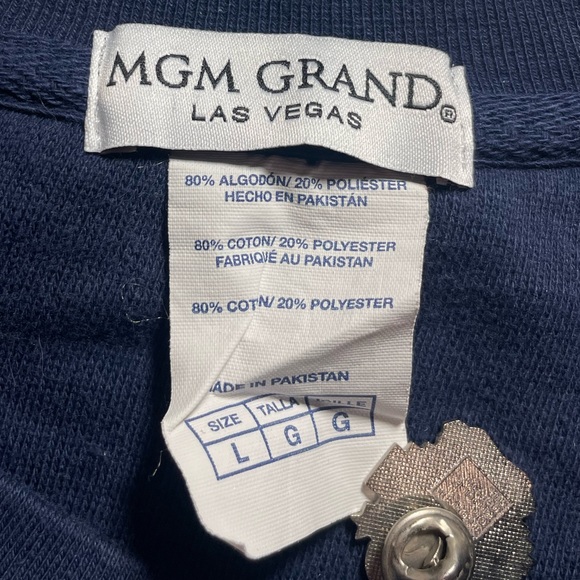 Vintage Y2k MGM Grand Las Vegas Pullover Sweatshirt / Crewneck Size Large - Picture 4 of 6